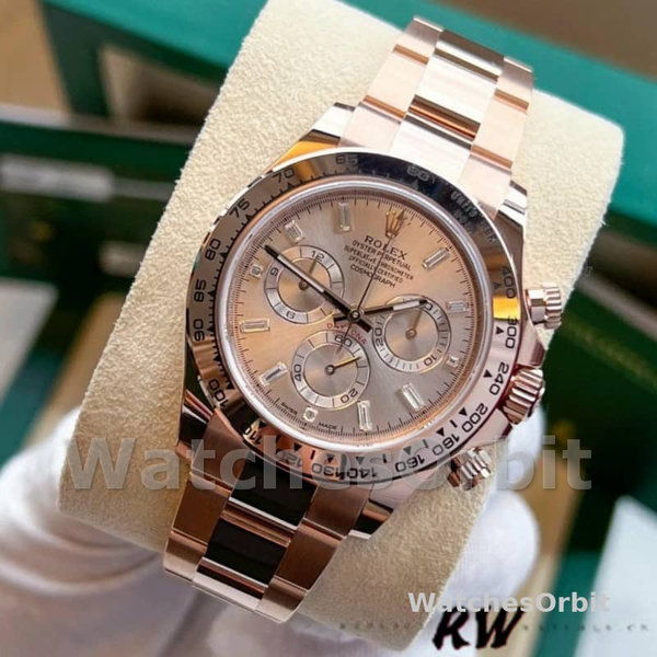 Rolex Daytona m116505 Everose Gold Sundust Pink Dial 40MM Mens Replica Watch