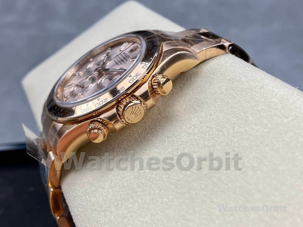 Rolex Daytona m116505 Everose Gold Sundust Pink Dial 40MM Mens Replica Watch