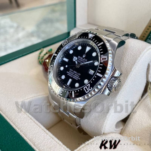 Rolex Sea-Dweller Deepsea 116660 Stainless Steel Black Dial 44MM Mens Replica Watch