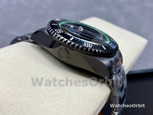 Rolex Sea Dweller Deepsea Mens Blaken Custom Edition 44mm