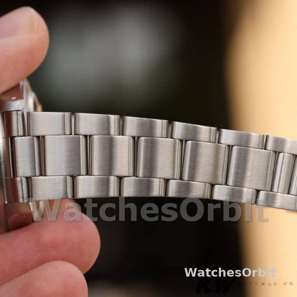 Rolex Explorer II 16550 Stainless Steel Black Dial 39MM Mens Replica Watch