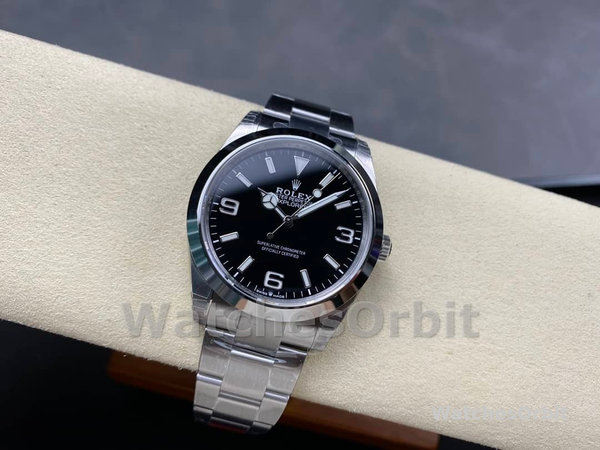 Rolex Explorer SRL156 14270 Stainless Steel Black Dial 36MM Mens Replica Watch