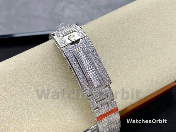 Rolex GMT Master AMG 126710BLRO 40mm With Dual Time Black Dial Diamond Watch