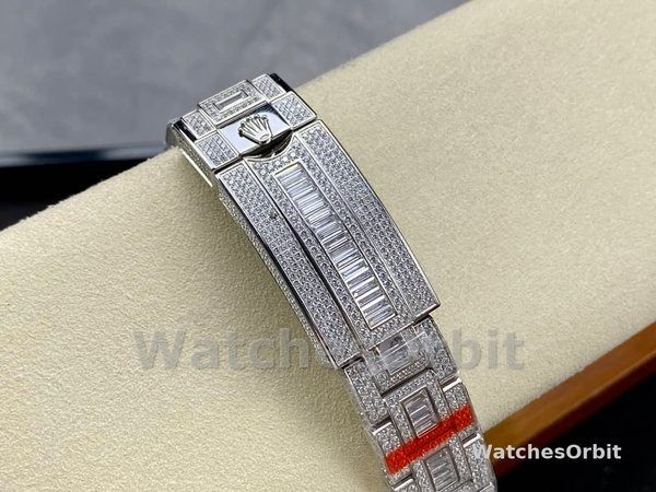 Rolex GMT Master AMG 126710BLRO 40mm With Dual Time & Sapphire Mirror Diamond Watch