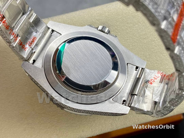 Rolex GMT Master AMG 126710BLRO 40mm With Dual Time & Sapphire Mirror Diamond Watch