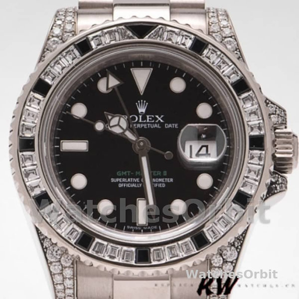 Rolex GMT Master II 116759SANR Black Dial 40mm Mens Replica Watch