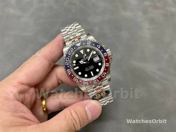 Rolex GMT-Master II 126710BLRO Stainless Steel Black Dial 40MM Mens Replica Watch