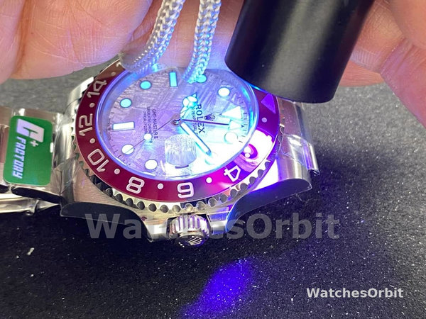 Rolex GMT-Master II 126719 0002 White Gold Meteorite Grey Dial 40mm Mens Replica Watch