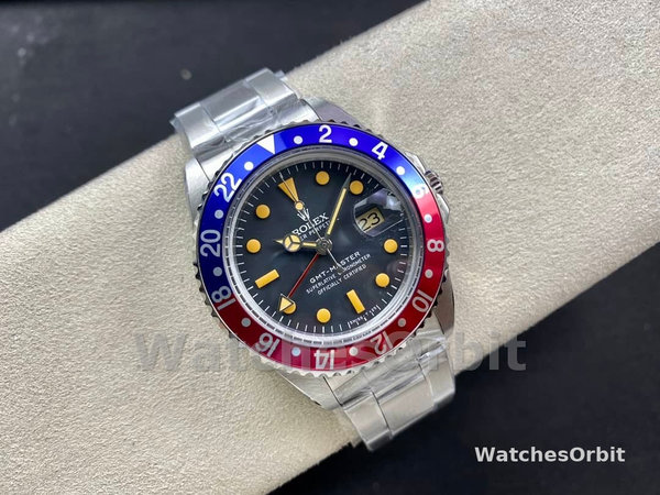 Rolex GMT-Master II 16710 Black Dial Blue Red Pepsi Bezel 40MM Mens Replica Watch