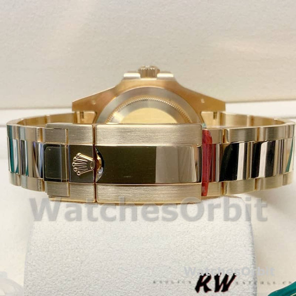 Rolex GMT Master II 40mm m126718grnr 0001 Oyster Bracelet Black Dial Mens Replica Watch