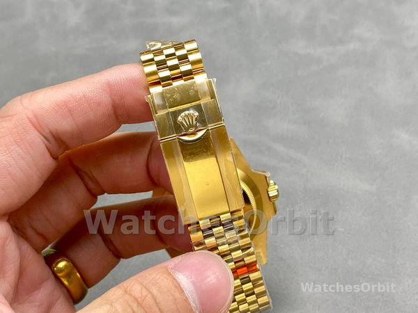 Rolex GMT Master II 40mm m126718grnr 0001 Oyster Bracelet Black Dial Mens Replica Watch