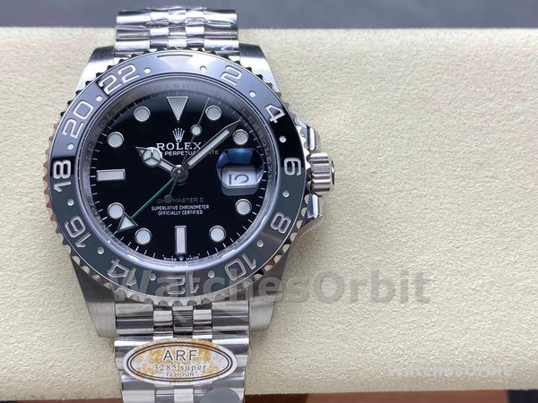 Rolex Gmt Master II Automatic Black Dial M126710GRNR 0003 40mm