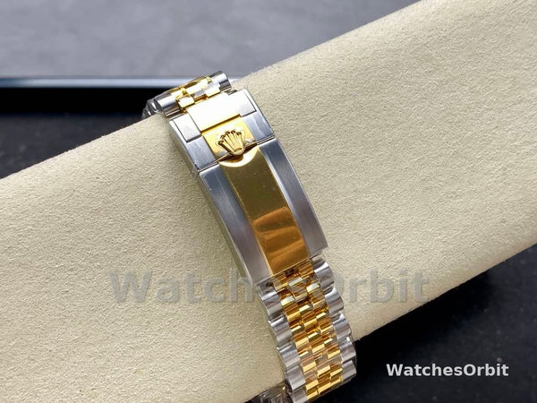 Rolex GMT Master II Black Dial Steel 18kt Yellow Gold 126713GRNR 0001 Men's Watch
