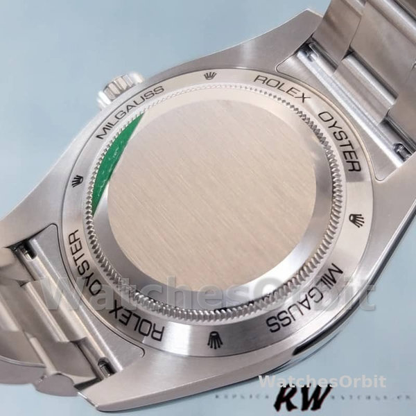 Rolex Milgauss 116400GV Stainless Steel Z-blue Dial 40mm Mens Replica Watch