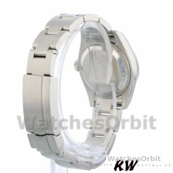 Rolex Oyster Perpetual 176200 Rhodium Grey Roman Numeral Dial 26mm Lady Replica Watch