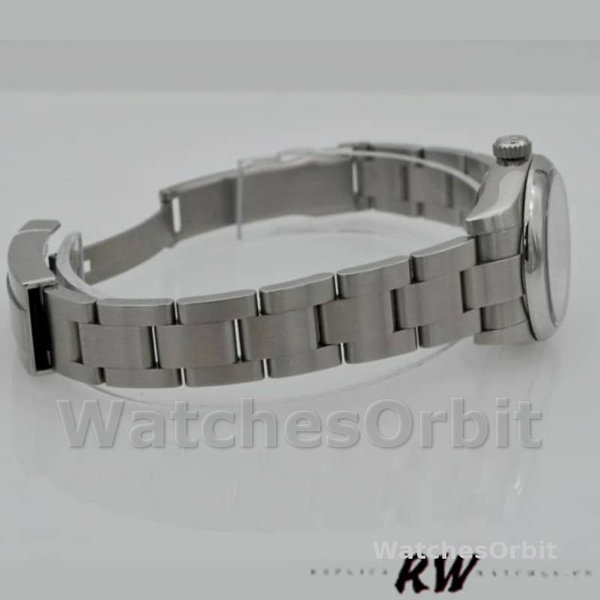 Rolex Oyster Perpetual 176200 Silver Dial Pink Luminous Markers 26MM Lady Replica Watch