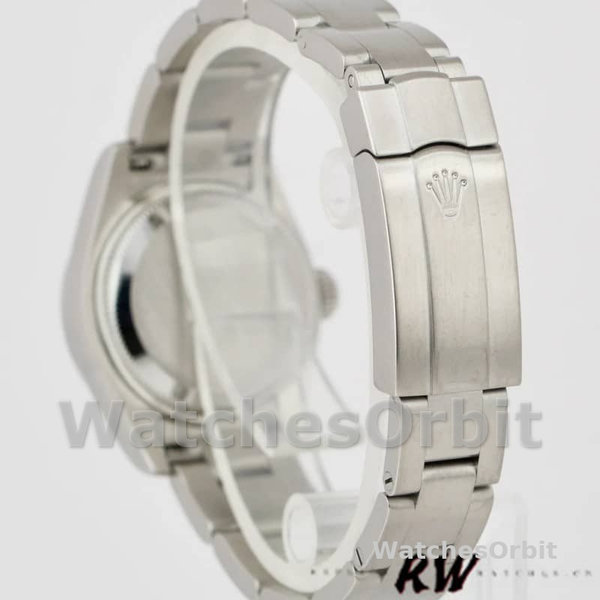 Rolex Oyster Perpetual 176200 Silver Roman Numeral Dial 26mm Lady Replica Watch