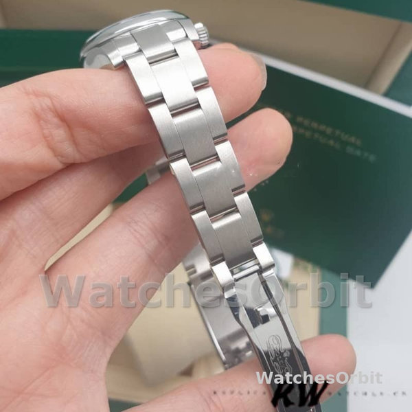 Rolex Oyster Perpetual 176200 Stainless Steel White Dial 26MM Lady Replica Watch