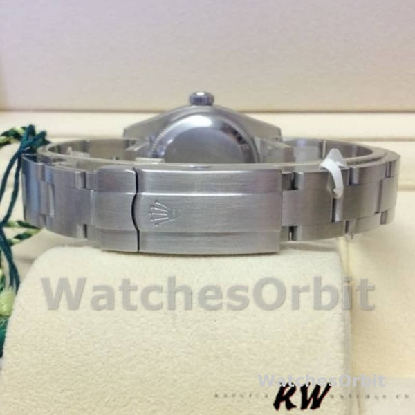 Rolex Oyster Perpetual 176200 Stainless Steel White Dial 26MM Lady Replica Watch