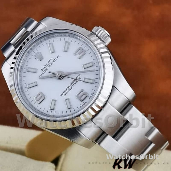 Rolex Oyster Perpetual 176234 White Roman Dial 26mm Lady Replica Watch