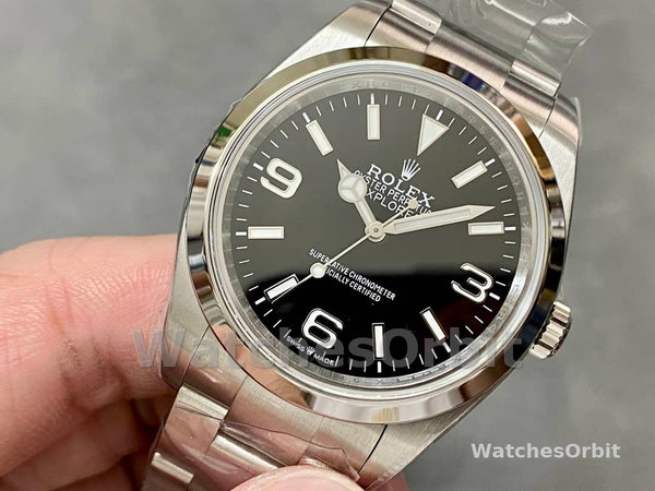 Rolex Oyster Perpetual 177200 Black Arabic Dial Domed Bezel 31mm Lady Replica Watch