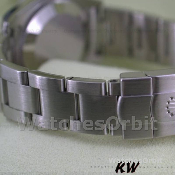 Rolex Oyster Perpetual 177200 Black Dial Blue Baton 31mm Lady Replica Watch