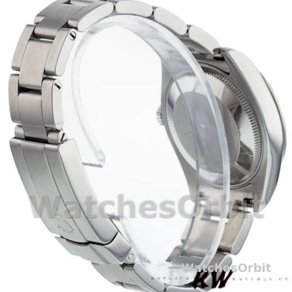 Rolex Oyster Perpetual 177210 Stainless Steel Blue Dial 31mm Lady Replica Watch