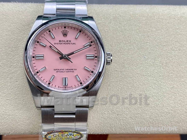Rolex Oyster Perpetual 36 Oystersteel Pink Dial 126000 0008 Women's Watch