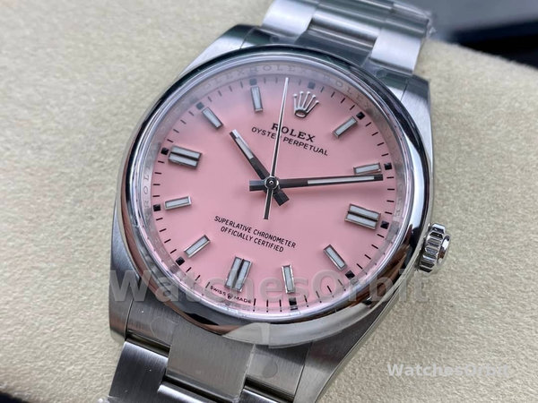 Rolex Oyster Perpetual 36 Oystersteel Pink Dial 126000 0008 Women's Watch