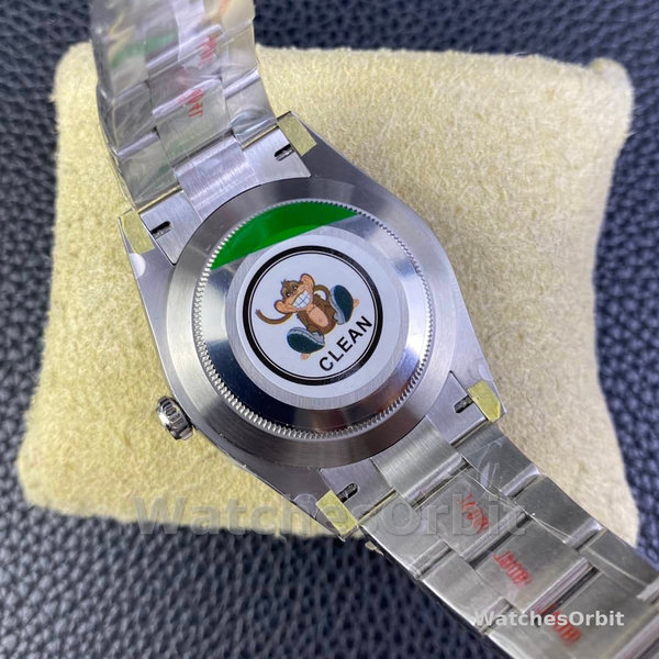 Rolex Oyster Perpetual 41 Green Dial 124300 0005 Men's Watch