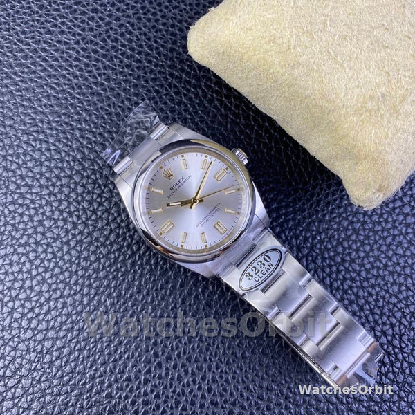 Rolex Oyster Perpetual 41 Silver Dial Steel M124300 0001 Men's Watch
