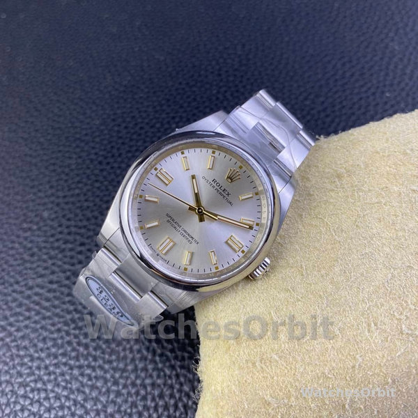 Rolex Oyster Perpetual 41 Silver Dial Steel M124300 0001 Men's Watch