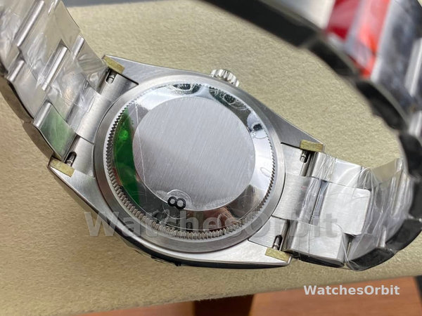 Rolex Oyster Perpetual Coral Red Dial Oyster Bracelet 126000 0007