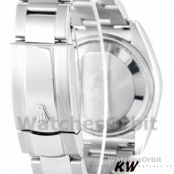 Rolex Oyster Perpetual Date 115210 White Roman Numeral Dial Unisex Replica Watch