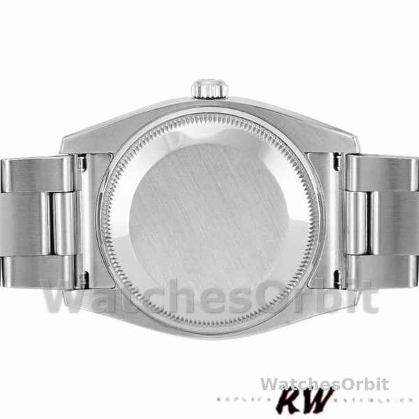 Rolex Oyster Perpetual Date 115210 White Roman Numeral Dial Unisex Replica Watch
