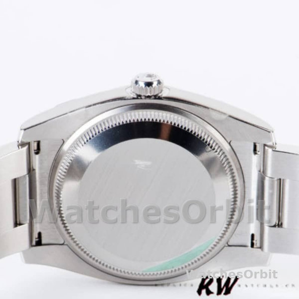 Rolex Oyster Perpetual Date 115234 Black Dial 34mm Unisex Replica Watch
