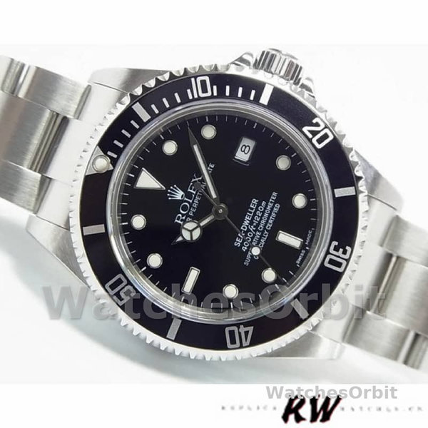 Rolex Sea-Dweller Deepsea 16600 Stainless Steel D-Blue Black Dial 40MM Mens Replica Watch