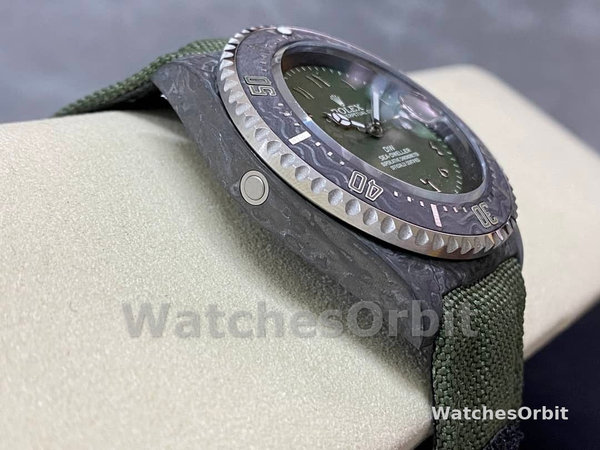 Rolex Sea Dweller DiW Carbon HUNTER ARABIC 43mm Luxury Mens Watch
