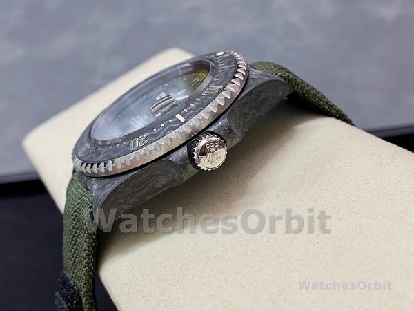 Rolex Sea Dweller DiW Carbon HUNTER ARABIC 43mm Luxury Mens Watch
