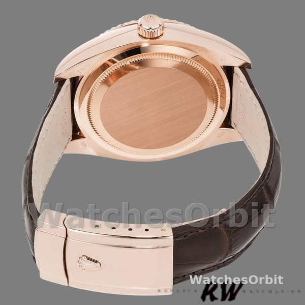 Rolex Sky-Dweller 326135 White Dial Rose Gold 42MM Mens Replica Watch