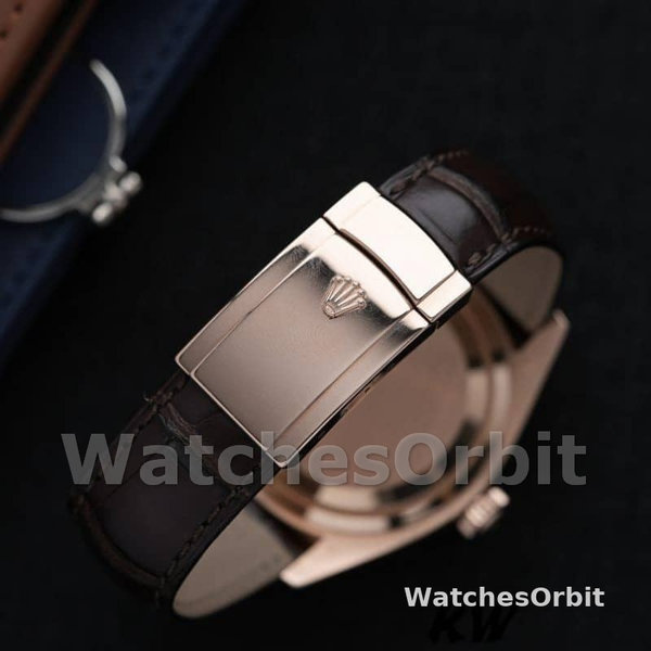 Rolex Sky-Dweller 326135 White Dial Rose Gold 42MM Mens Replica Watch