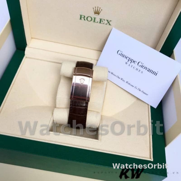 Rolex Sky-Dweller 326138 White Dial Yellow Gold 42MM Mens Replica Watch