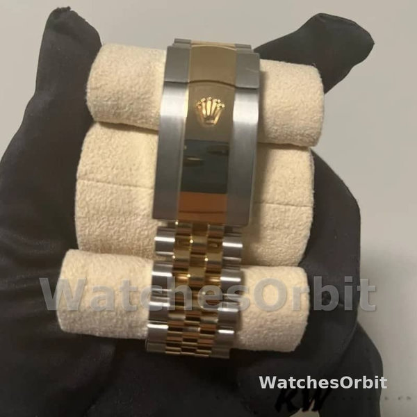 Rolex Sky-Dweller 326933 Stainless Steel Yellow Gold Champagne Dial 42MM Mens Replica Watch