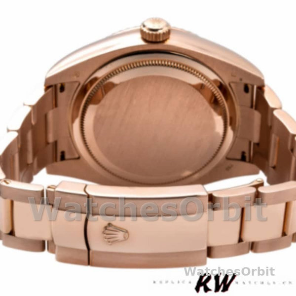 Rolex Sky-Dweller 326935 Everose Gold Chocolate Arabic Dial 42mm Mens Replica Watch
