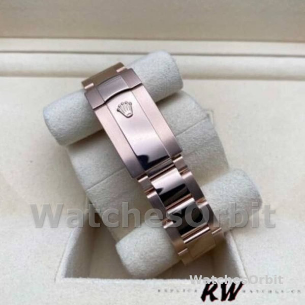 Rolex Sky-Dweller 326935 Rose Gold White Dial 42mm Mens Replica Watch