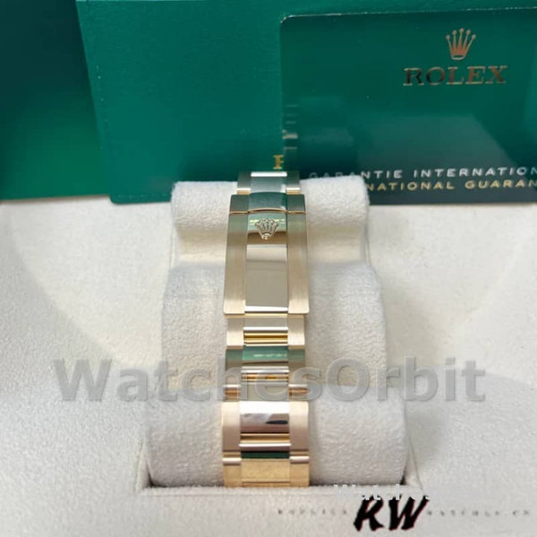 Rolex Sky-Dweller 326938 Yellow Gold White Dial 42mm Mens Replica Watch