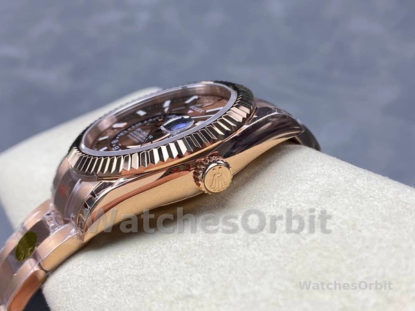 Rolex Sky Dweller 336935 0002 Chocolate Dial Oyster Bracelet 42mm