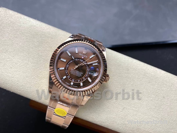 Rolex Sky Dweller 336935 0002 Chocolate Dial Oyster Bracelet 42mm