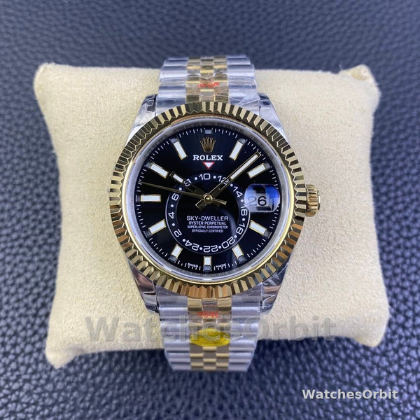 Rolex Sky Dweller 42 Oystersteel and Yellow Gold M336933 0004 Men's Watch