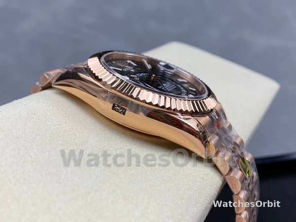 Rolex Sky Dweller 42mm Everose Gold and Slate Grey Dial M336935-0008